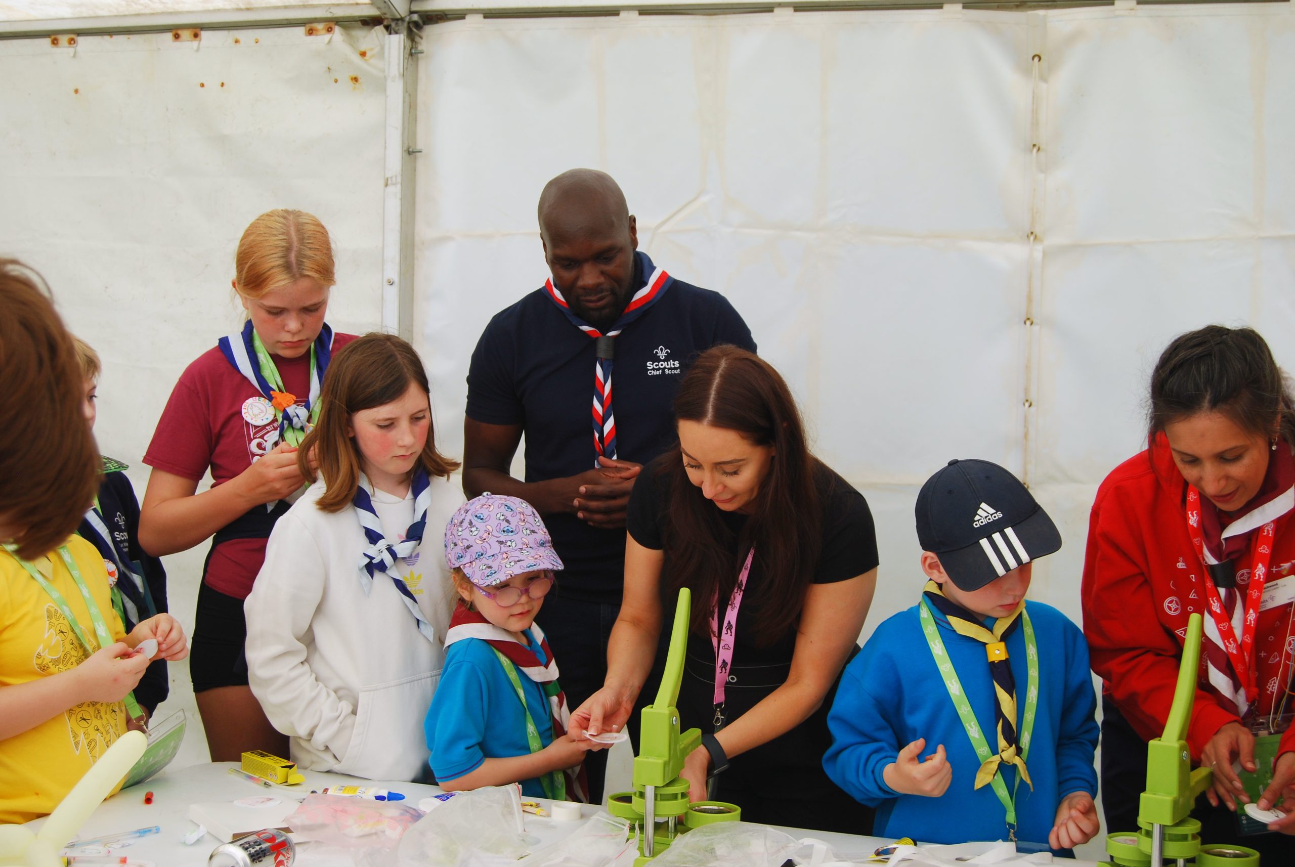 Young people making and creating together at BEASTLY
